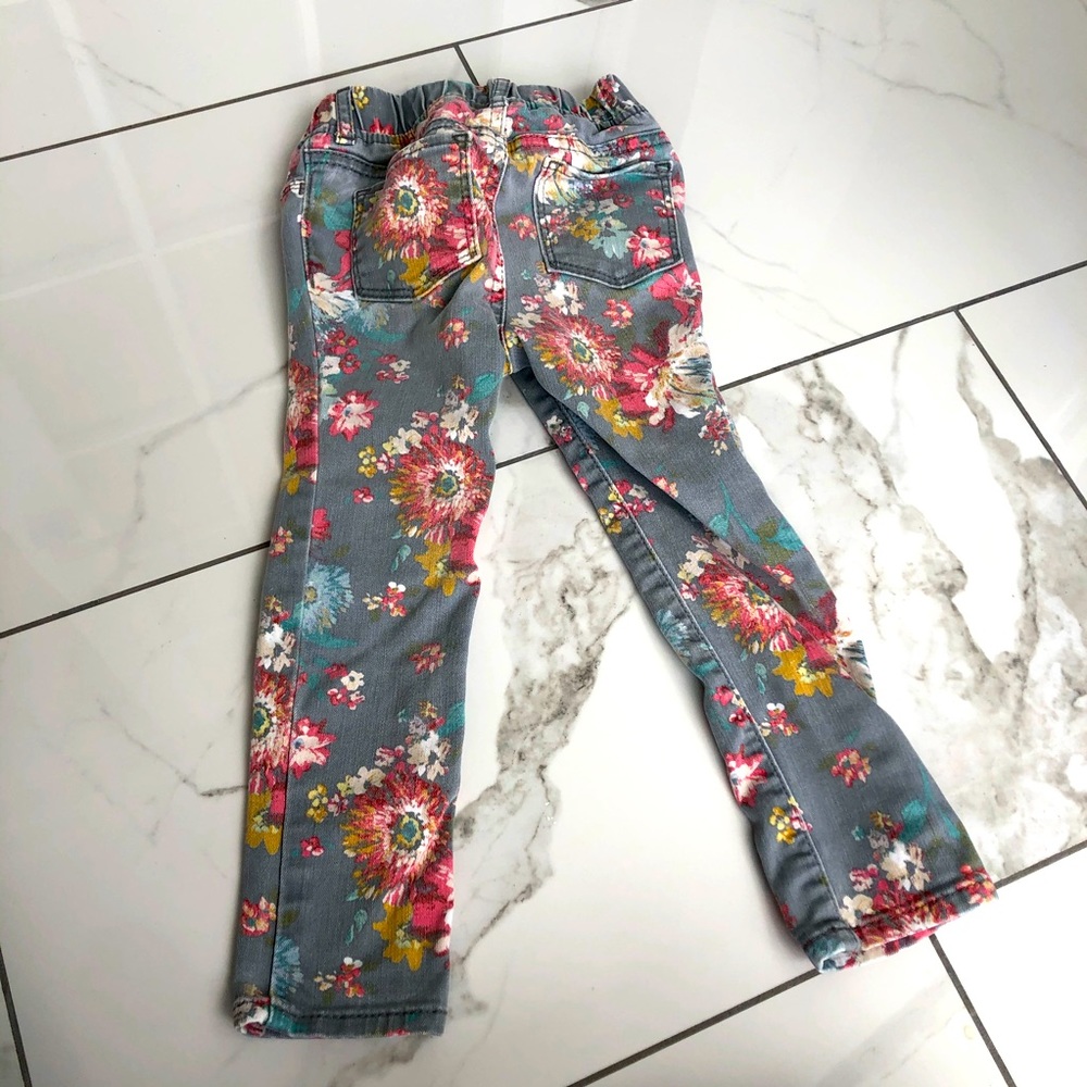 Baby gap flower jeggings